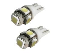 AMPOULES LED T10 5SMD 12V BLANC X2 z