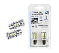 Ampoules LEDs P21-5W / BAY15D - 18 SMD 5050 Blanc