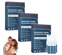 Ampoules NanoLipo HardX Performance - 2025 Nouvelles gouttes de performance pour hommes, gouttes avancées pour hommes, montrer le charme des hommes, Lmprove Vitality (3)