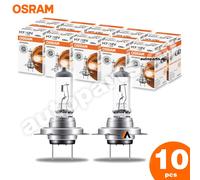 Ampoules Osram H7 Classic Halogène Remplacement Compatible pour Voiture Pack 10