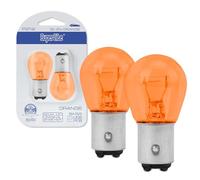 Ampoules P21W BA15S 12V 21W 2 unites ORANGE