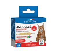 Ampoules Peau et Pelage 18 X 1 ML Pour Chatons et Chats - Francodex