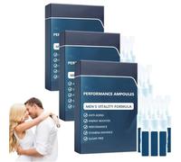 Ampoules Performance, Gouttes Performance pour Hommes, Gouttes Avancées pour Hommes, Soulignez votre Charme Masculin, Améliorez votre Vitalité (3 boîte)