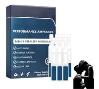 Ampoules Performance, Gouttes retardatrices pour hommes, Montrez votre charme masculin, Améliorez votre vitalité, Confiance absolue, Action rapide (1 Pièce)