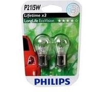 Philips Longlife Ecovision P21/5W, Lampe De Signalisation, Blister De 2