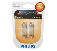 Philips Lampe de signalisation Vision C10W Festoon Blister de 2