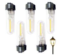 Ampoules solaires, 5 pièces de remplacement blanc chaud 3v 2700k