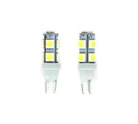 Ampoules Wedge - 9 LEDs - 12V 10W Base T10 W2.1 x9.5D - Blister de 2 Ampoules
