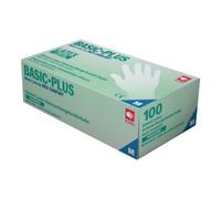 AMPRI Gants jetables Basic Plus taille L beige clair Latex EN 455 cat. I AMPRI Quantité:1