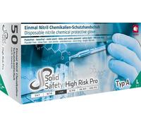 AMPri Gants jetables nitrile, HIGH RISK PRO, non poudrés, taille 2XL