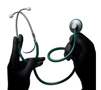 Ampri Stéthoscope à tête plate Ultra léger Excellente acoustique