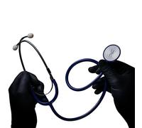 Ampri Stéthoscope à tête plate Ultra léger Excellente acoustique