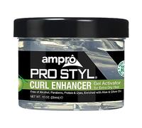 Ampro Pro Styl Curl Enhancer - Gel Activator with Olive Oil to Moisturize and Define Coils and Waves - Helps Protect and Hydrate Hair Shaft - Tames and Adds Shine to Tresses - Extra - 284 g