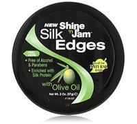 Ampro Shine N Jam Hair Conditioning Gel, Silk Edges, 2 Ounce