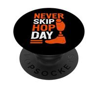 Amputé du Never Skip Hop Day PopSockets PopGrip Adhésif