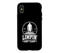 Amputé d'une Jambe drôle de Limpin' Ain't Easy Coque pour iPhone X/XS