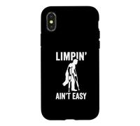 Amputé d'une Jambe drôle de Limpin' Ain't Easy Coque pour iPhone X/XS