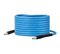 Ampvolts Tuyau Haute Pression 15M Anti-Torsion pour Bosch AQT Aquatak - 250 Bar / 3600 PSI Tuyau de Remplacement Flexible pour Nettoyeur Haute Pression, Raccord Rapide, Utilisation Tous Temps, Bleu