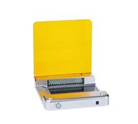 AMQYDT Coupeur de Gel à lumière Bleue, transilluminateur LED Bleu, coupeur de Gel à lumière Bleue 470 nm, avec Filtre ambré, intensité Lumineuse réglable, pour la visualisation et la découpe de gels