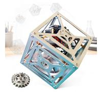 AMQYDT Cube Auto-équilibré, Cube Gyroscope Auto-équilibré Créatif à Monter Soi-même avec Contrôle par Roue De Réaction, Rotation dans 4 Directions pour L'apprentissage De La Physique Et des Sciences