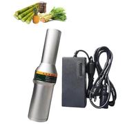 AMQYDT Éplucheur électrique pour Canne à Sucre, Mini éplucheur électrique pour Noix de Coco, Outil pour Couper Les Noix de Coco, en Acier Inoxydable, pour Noix de Coco, Citrouille, patate Douce, Taro