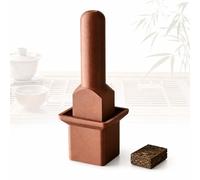 AMQYDT Mini Tea Cake Press Mold, Portable Tea Compression Tool, PLA Material, DIY Tea Press for Small Batch Production, Turn Loose Tea Into Compact Tea Cakes for No Machine Needed