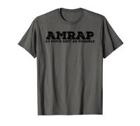Amrap As much rest as possible - Idée cadeau amusante en acrylique T-Shirt