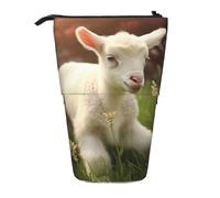 AMREWQYL Pochette de rangement télescopique avec imprimé agneau mignon