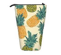 AMREWQYL Pochette de rangement télescopique avec motif ananas imprimé