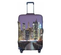 Amrole Housse de protection pour bagages de 45,7 à 76,2 cm - Océan, New York City, M