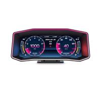 AMROOLOO Car Heads Up Display, Car HUD P4, OBD+GPS Intelligent Instrument, Car Speed Limit Heads Up Display, adapté aux véhicules fabriqués après 2008
