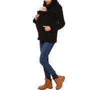 amropi 3 en 1 Porte-bébé Maternité Polaire Sweats à Capuche Femme Kangourou Pullover Sweat-Shirt