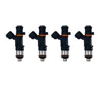 Amroxuts Lot de 4 buses d'injecteur de carburant 0280158013 pour Nissan MICRA C+C MK3 1.0 1.2 1.4 CG10DE CG12DE CR12DE 2003-2010 Note 1.4 2000 CR14DE