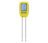 AMRTTWY Analyseur de Sol, Testeur de Sol NPK SGS09 avec écran LCD rétroéclairé, détecteur de Sol 4 en 1, analyseur de température NPK for Serre