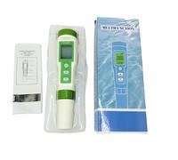 AMRTTWY TDS. Testeur d'eau Numérique 4 en 1, Stylo De Chlore, Mesure Portable CL H2 ORP, Surveillance des Résidus Température Instrument de Mesure de la Valeur .EC