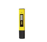 AMRTTWY TDS. Testeur d'eau Numérique Portable, Type Stylo PH, Mesure De L'acidité, Outil Test Qualité pour Piscine Et Aquarium 0.01 Instrument de Mesure de la Valeur .EC(Yellow No Backlight)