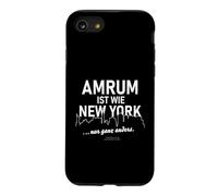 Amrum est comme New York Citation drôle Coque pour iPhone SE (2020) / 7/8