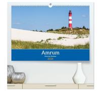 Amrum - Perle der Nordsee (hochwertiger Premium Wandkalender 2026 DIN A2 quer), Kunstdruck in Hochglanz: Die atemberaubende Schönheit von Amrum in einem Kalender