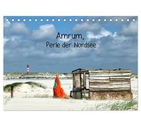 Amrum, Perle der Nordsee (Tischkalender 2026 DIN A5 quer), CALVENDO Monatskalender: Fotografien von Amrum, der Nordseeinsel unter weitem Himmel