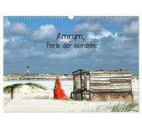Amrum, Perle der Nordsee (Wandkalender 2026 DIN A3 quer), CALVENDO Monatskalender: Fotografien von Amrum, der Nordseeinsel unter weitem Himmel