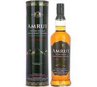 AMRUT - Peated Cask Strength - Whisky Single Malt - 62,8% Alcool - Origine : Inde - Notes d'épices & Poivre - A déguster pur - 70 cl