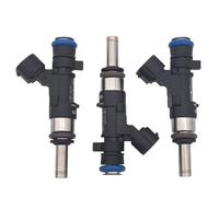 Amrxuts 0280158293 166008740R Lot de 3 injecteurs compatibles avec Renault Captur Clio Sandero Stepway Thalia Compatible avec Dacia Logan Sandero MK2 0.9 TCe 2012-2021 66KW