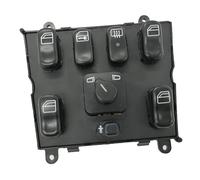 Amrxuts 1638206610 A1638206610 Interrupteur de lève-vitre électrique Interrupteur de Commande Principal pour M-Klasse W163 ML230 ML270 ML320 ML350 ML400 ML430 ML500 ML55 AMG 1998-2005 80933103066