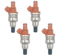 Amrxuts Lot de 4 buses d'injecteur de carburant INP-020 INP020 pour Mitsubishi Lancer EVO Evolution 5 6 7 8 9 Ralliart FQ 560 cc