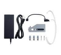 AMS 2Pro Kit de mise à niveau pour BambuLab X1/X1C/X1E/P1P/P1S : adaptateur de commutation d'alimentation 24 V 4 A avec câble bus tampon à filament - Connecteur de tube PTFE à 4 broches - Accessoires