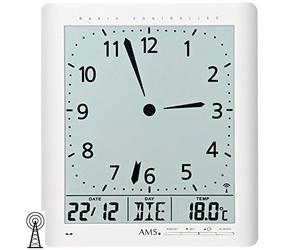 AMS 5896 - Mouvement Analogique - Affichage Analogique - Digital - et Cadran Gris - Mixte