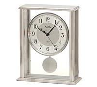 AMS Horloge de table moderne radio-pilotée - Style moderne - 25 cm - 5190