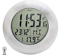 AMS Horloge murale radio, mouvement radio, D17x6cm, 5929