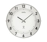 AMS Horloge murale radio, mouvement radio, D30x4cm, 5948