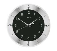 AMS Horloge murale radio, mouvement radio, D31x4cm, 5849